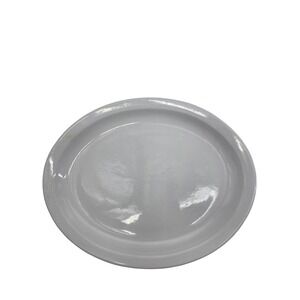 REGO Fine Porcelain Oval Serving Platter White‎ Restaurant Ware Dish K